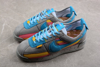 Essenza Rosa Cortez x Union LA Grey / Blue / Yellow / Pink | zapatillas Essenza Rosa
