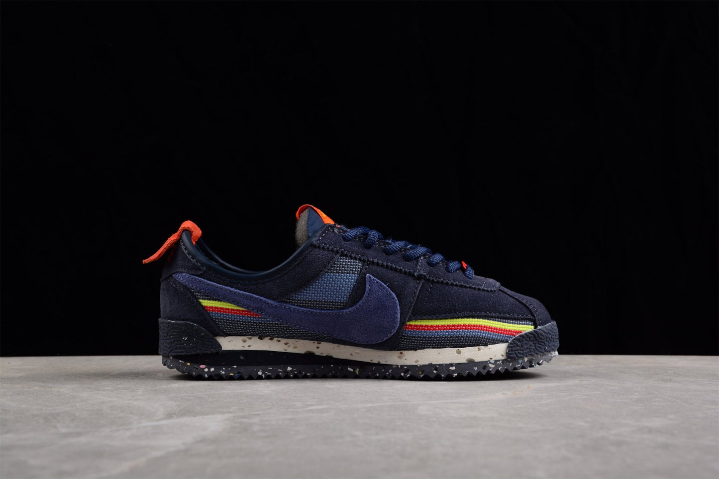 Essenza Rosa Cortez x Union LA Navy / Orange | zapatillas Essenza Rosa