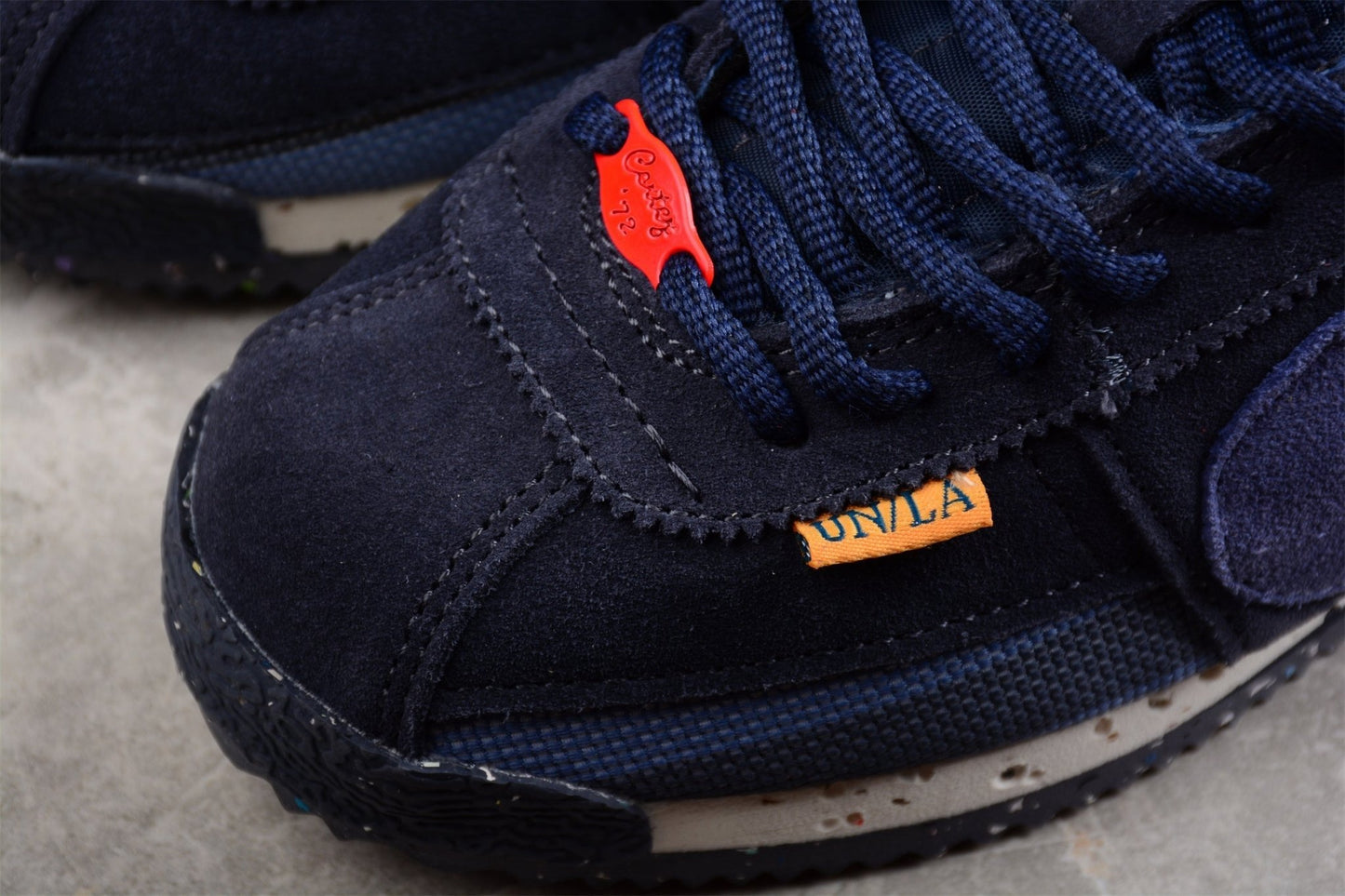 Essenza Rosa Cortez x Union LA Navy / Orange | zapatillas Essenza Rosa