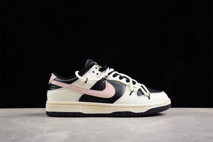 Essenza Rosa Dunk Low Black / Cream / Pastel Pink | zapatillas Essenza Rosa