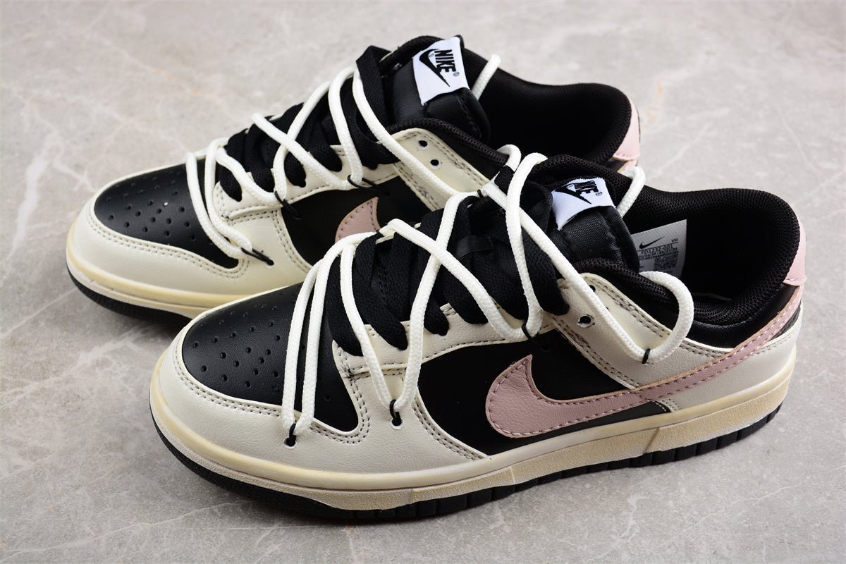 Essenza Rosa Dunk Low Black / Cream / Pastel Pink | zapatillas Essenza Rosa