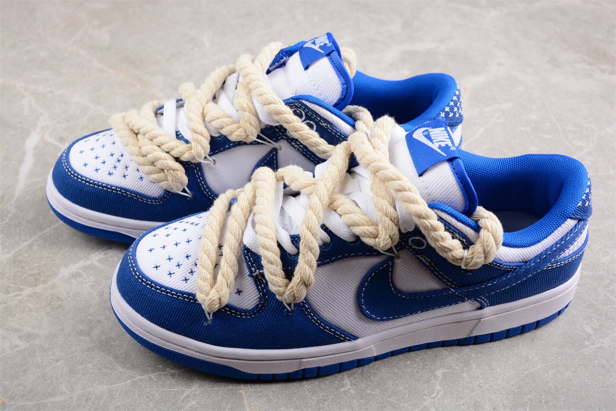 Essenza Rosa Dunk Low Blue / White | zapatillas Essenza Rosa