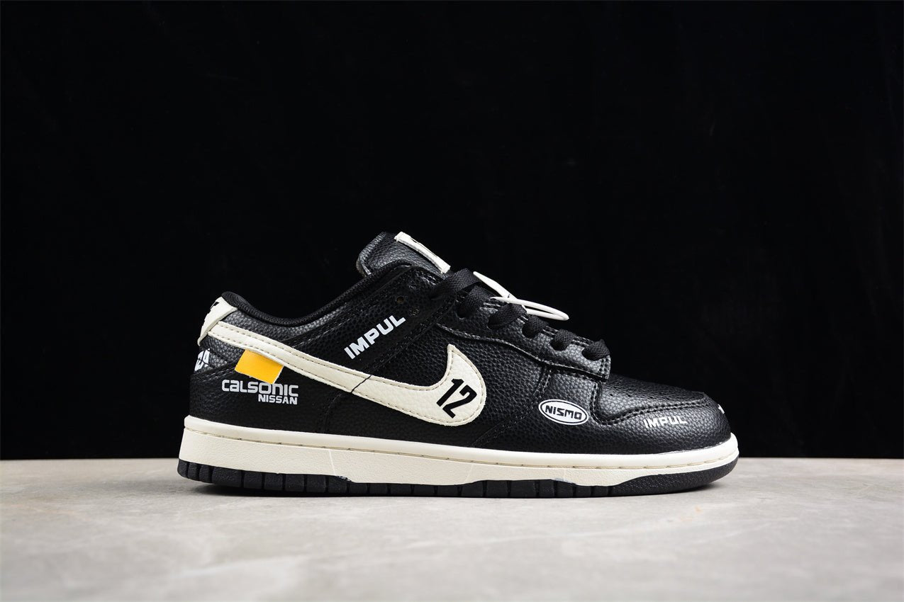 Essenza Rosa Dunk Low “Calsonic Nissan Impul” Black / White | zapatillas Essenza Rosa