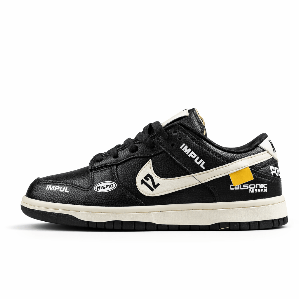 Essenza Rosa Dunk Low “Calsonic Nissan Impul” Black / White | zapatillas Essenza Rosa