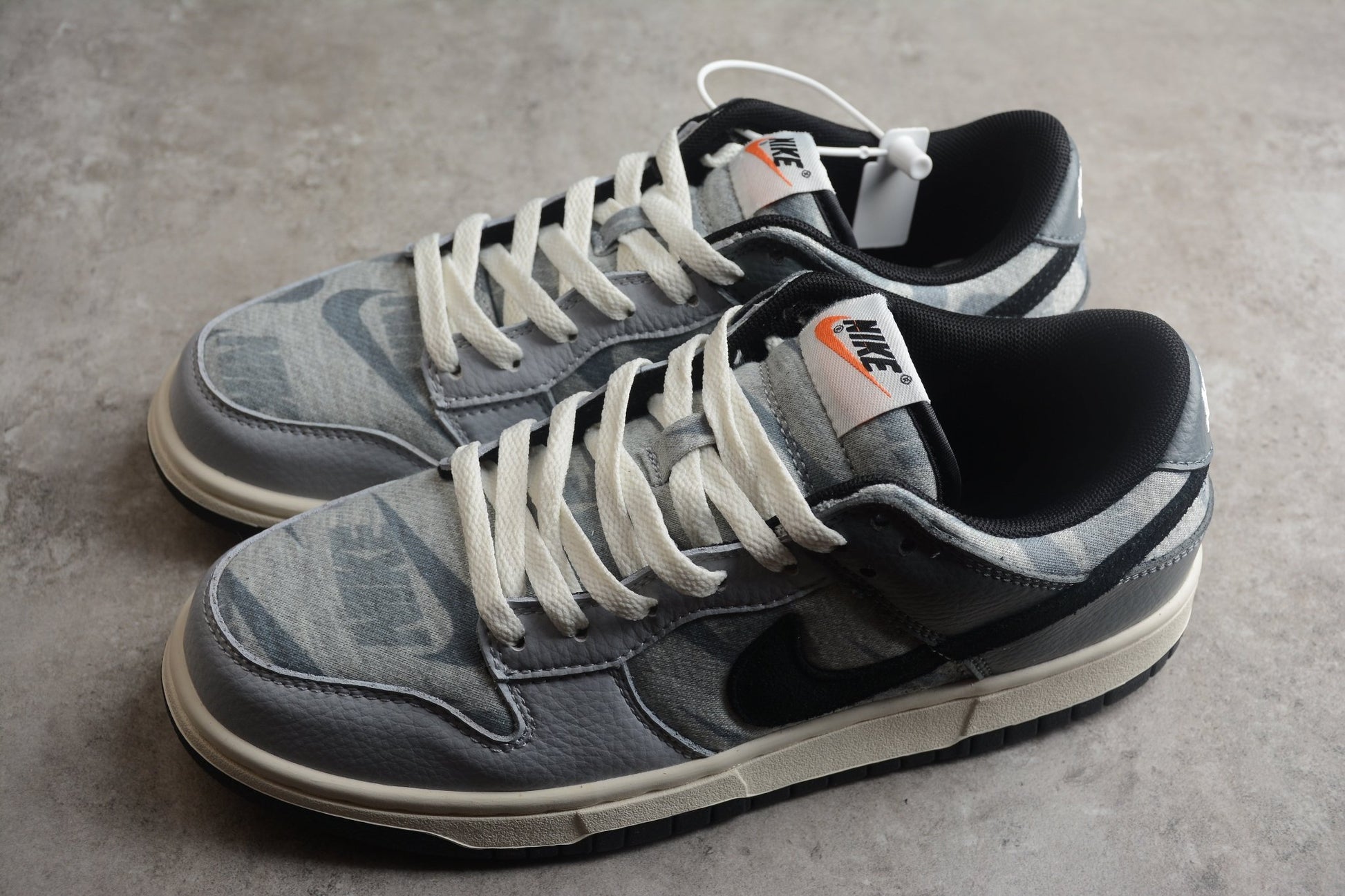 Essenza Rosa Dunk Low Grey / Off Noir | zapatillas Essenza Rosa