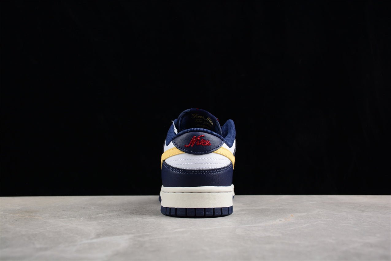 Essenza Rosa Dunk Low Navy / White / Yellow | zapatillas Essenza Rosa