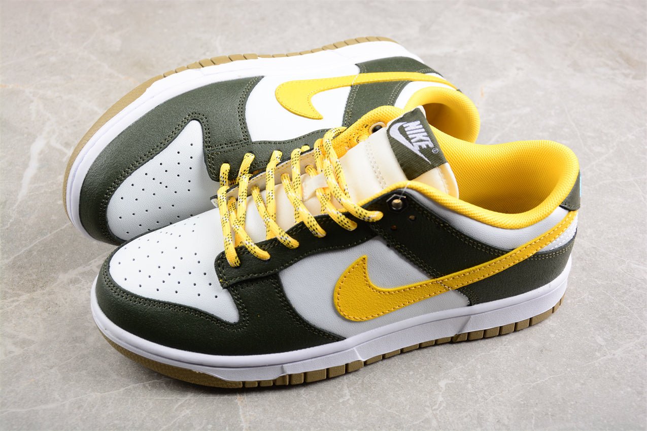 Essenza Rosa Dunk Low White / Green / Yellow | zapatillas Essenza Rosa