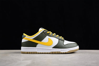 Essenza Rosa Dunk Low White / Green / Yellow | zapatillas Essenza Rosa