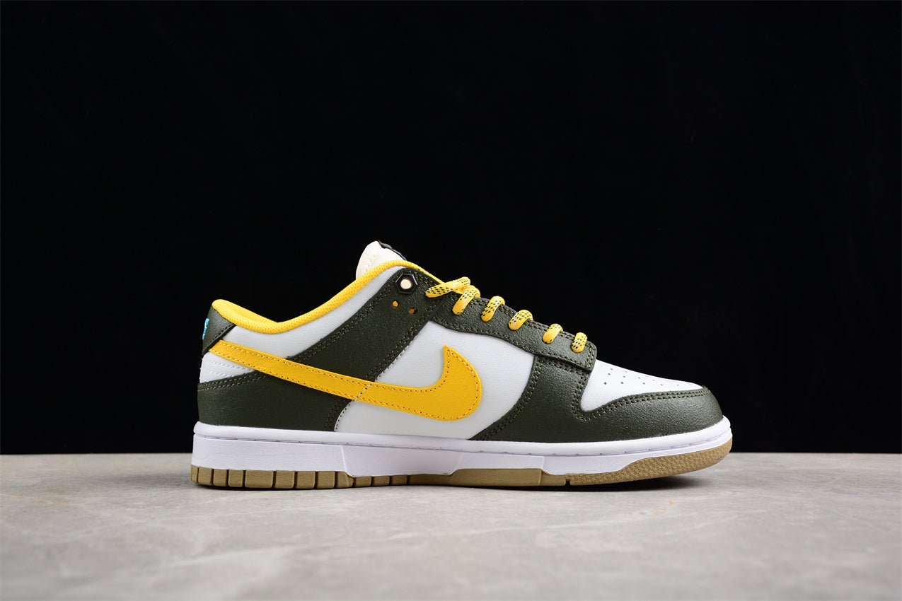 Essenza Rosa Dunk Low White / Green / Yellow | zapatillas Essenza Rosa
