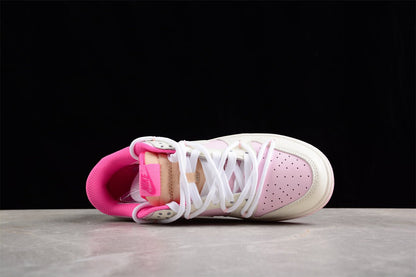 Essenza Rosa Dunk Low White / Pastel Pink | zapatillas Essenza Rosa