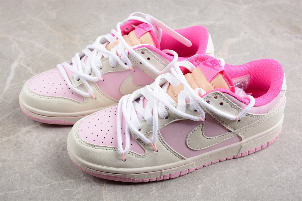 Essenza Rosa Dunk Low White / Pastel Pink | zapatillas Essenza Rosa