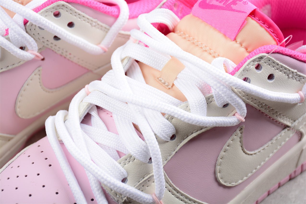 Essenza Rosa Dunk Low White / Pastel Pink | zapatillas Essenza Rosa