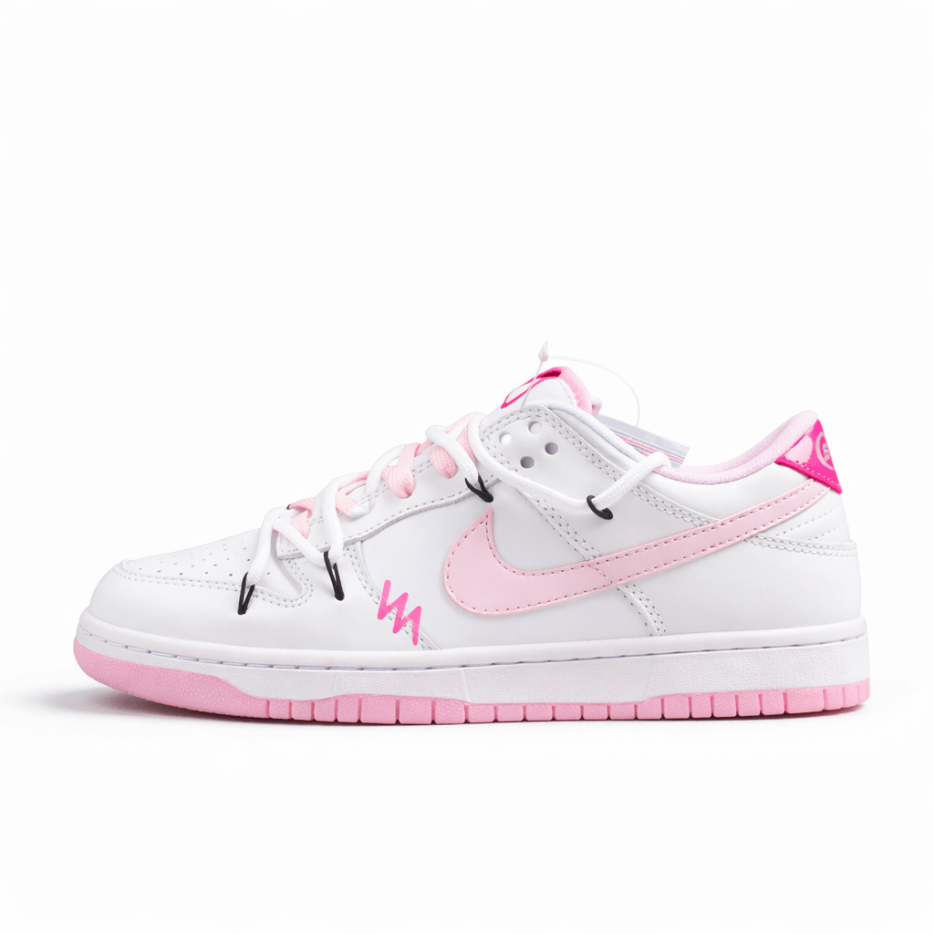 Essenza Rosa Dunk Low White / Pink / Black | zapatillas Essenza Rosa