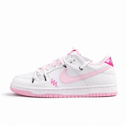 Essenza Rosa Dunk Low White / Pink / Black | zapatillas Essenza Rosa