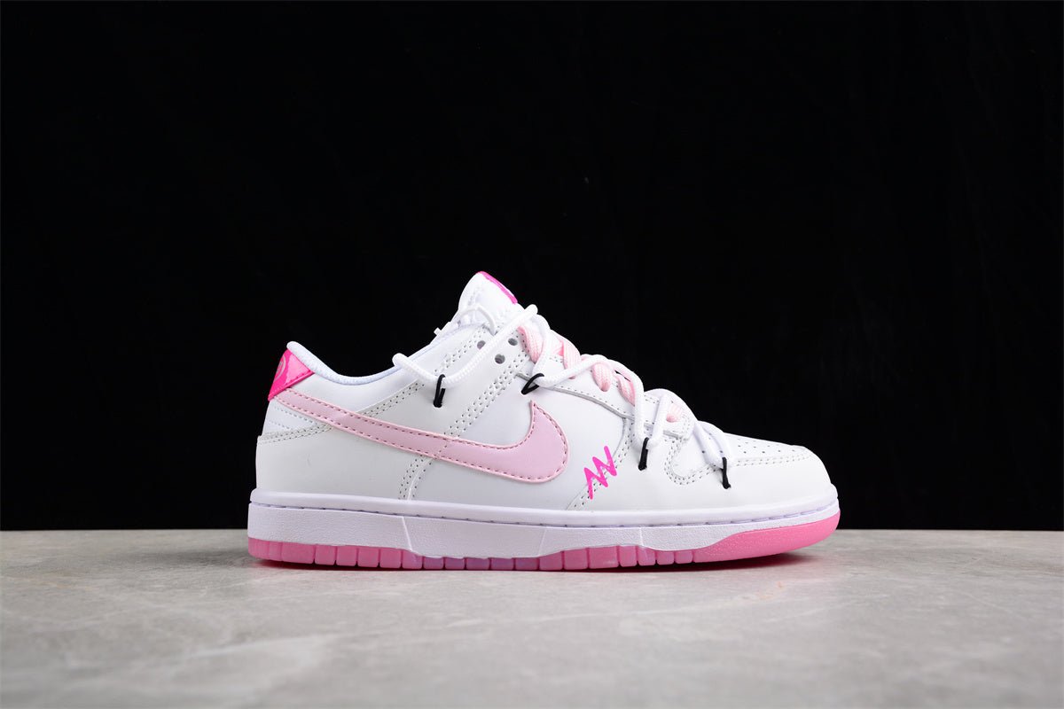 Essenza Rosa Dunk Low White / Pink / Black | zapatillas Essenza Rosa