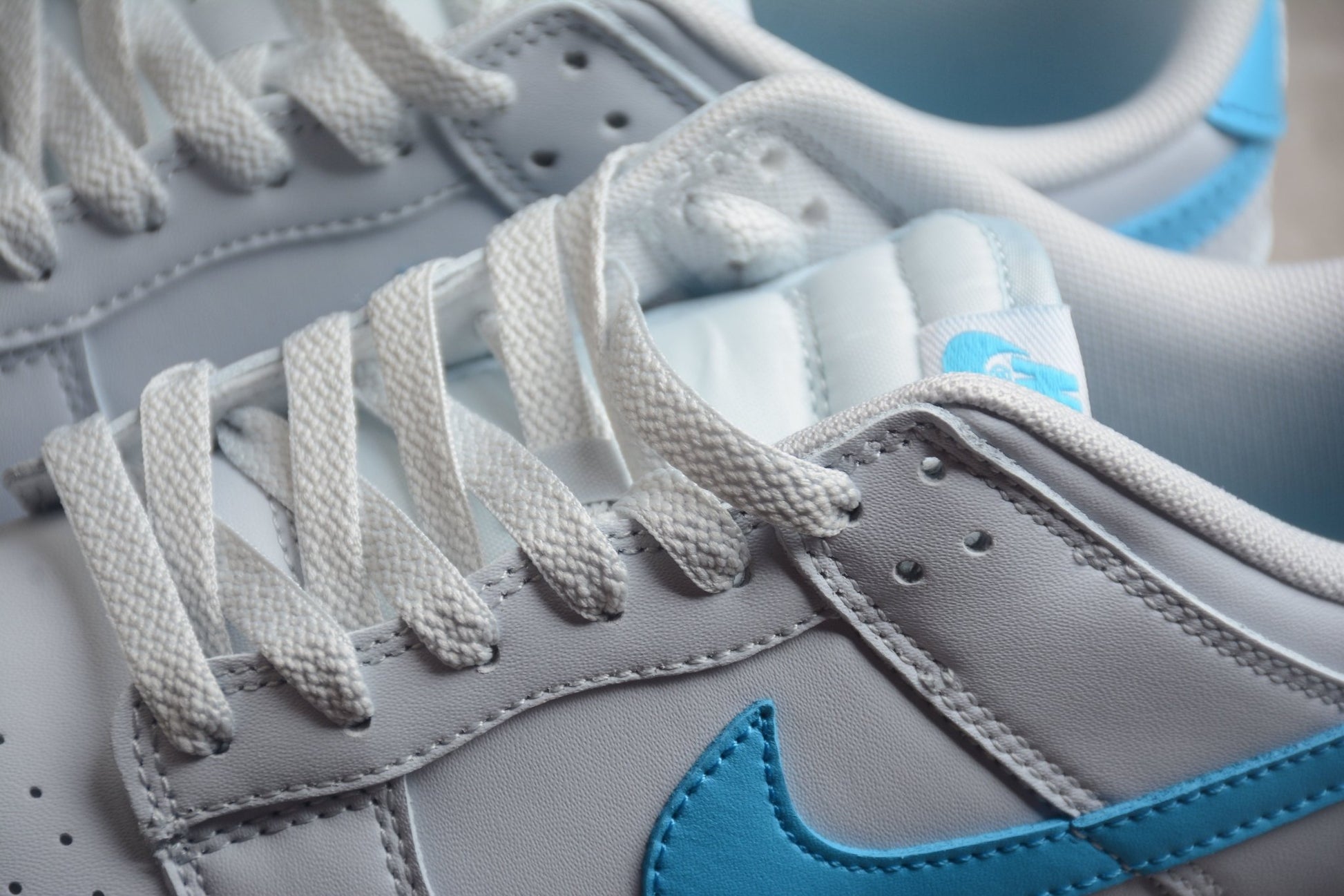 Essenza Rosa Dunk Low White / Sky Blue | zapatillas Essenza Rosa