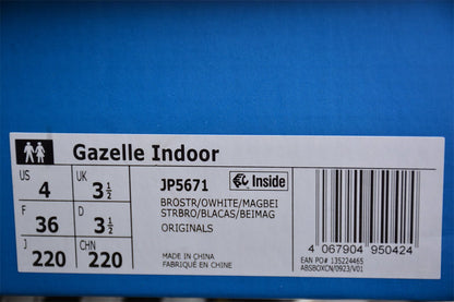 Fabrika Supply Gazelle Brown / White | zapatillas Fabrika Supply
