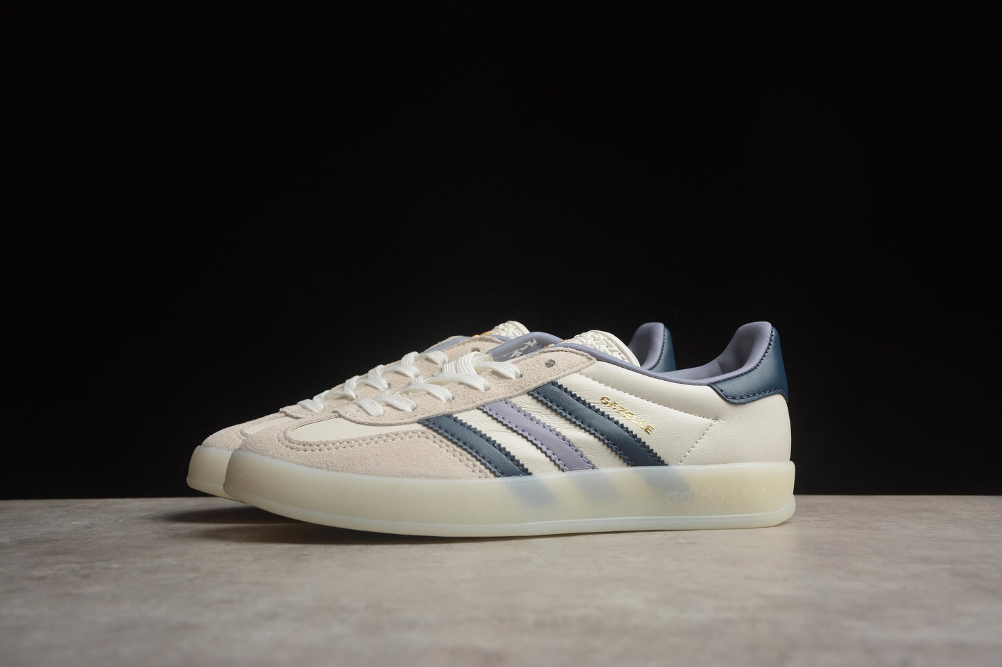 Fabrika Supply Gazelle Light Bone / Navy | zapatillas Fabrika Supply