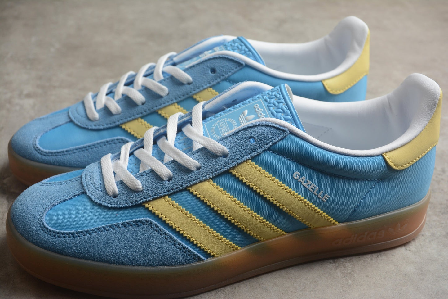 Fabrika Supply Gazelle Sky Blue / Yellow | zapatillas Fabrika Supply