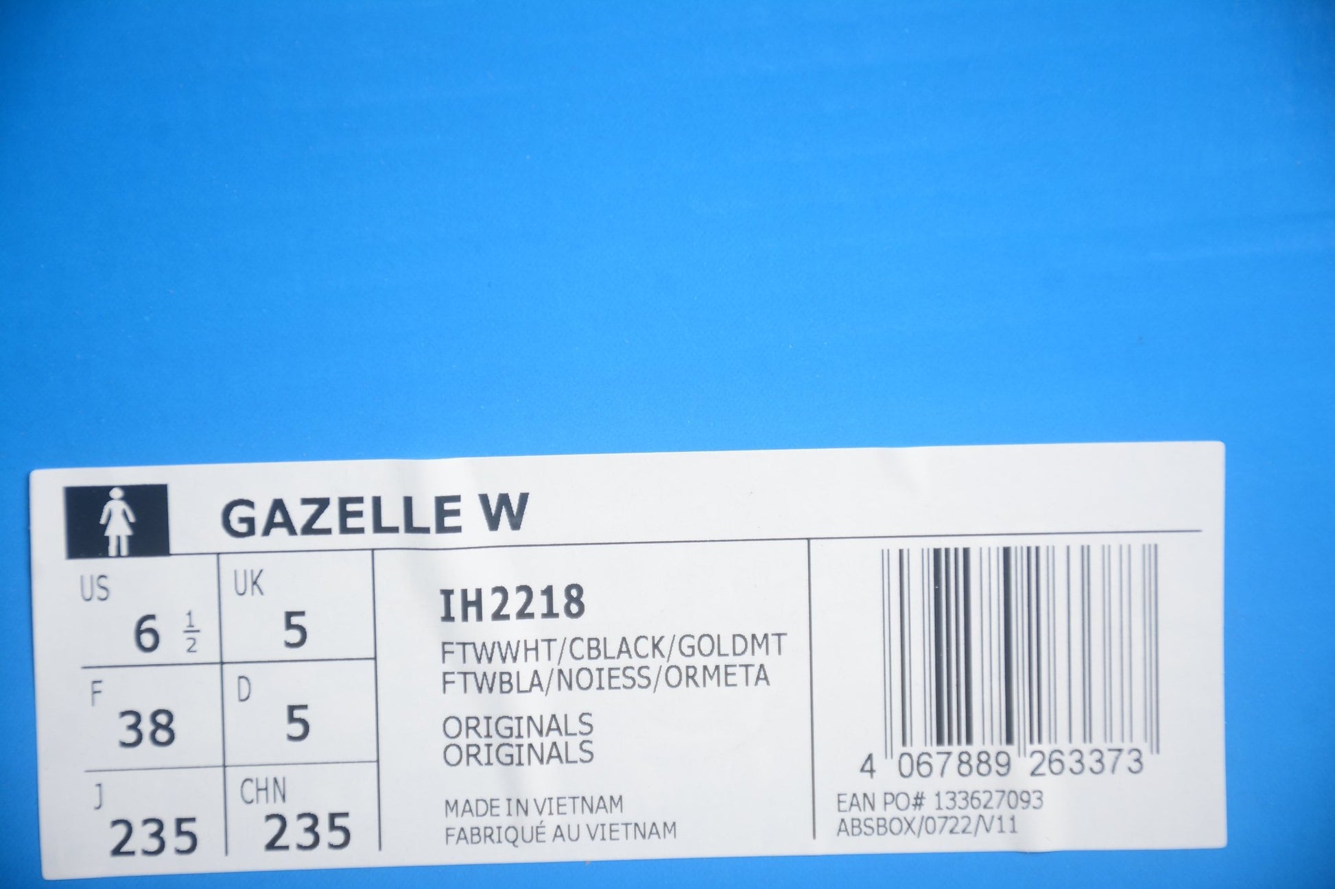 Fabrika Supply Gazelle White / Black | zapatillas Fabrika Supply