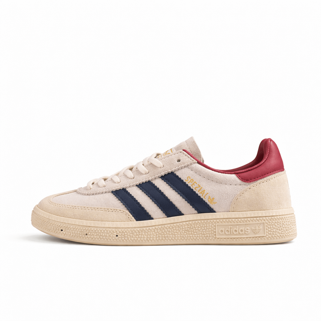 Fabrika Supply Handball Spezial Beige / Navy / Burgundy | zapatillas Fabrika Supply
