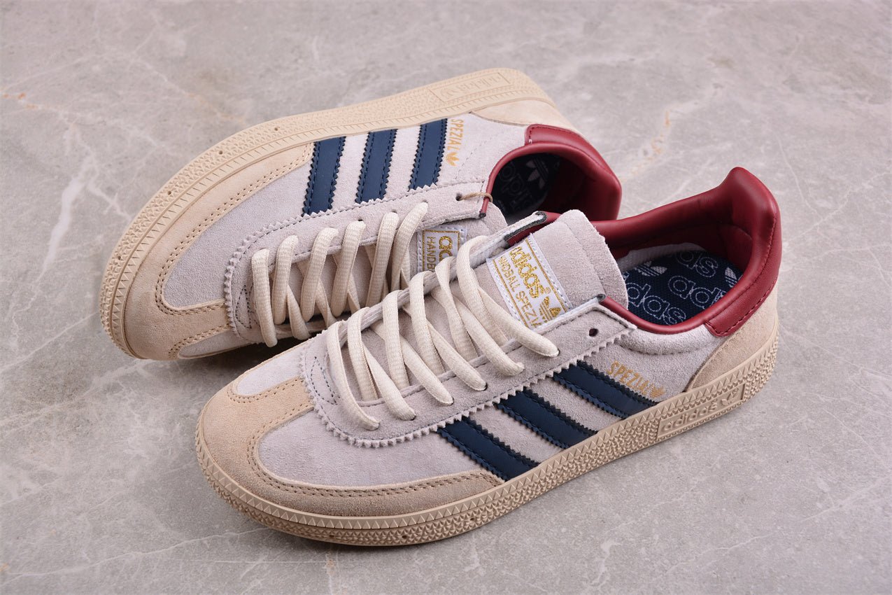 Fabrika Supply Handball Spezial Beige / Navy / Burgundy | zapatillas Fabrika Supply
