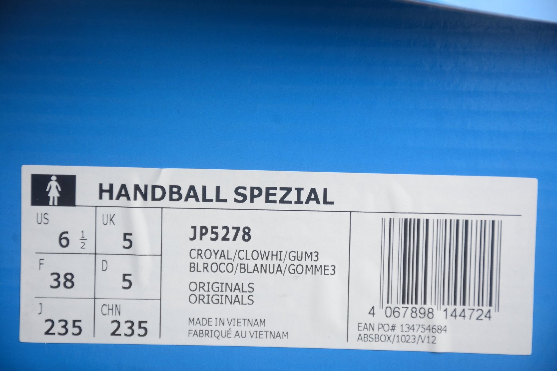Fabrika Supply Handball Spezial Blue / White | zapatillas Fabrika Supply