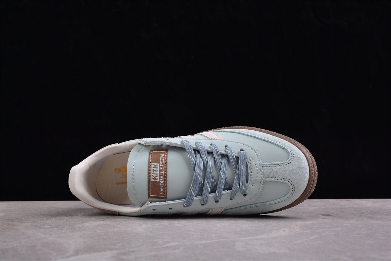 Fabrika Supply Handball Spezial Kith x Blue / Light Blue / Tan | zapatillas Fabrika Supply