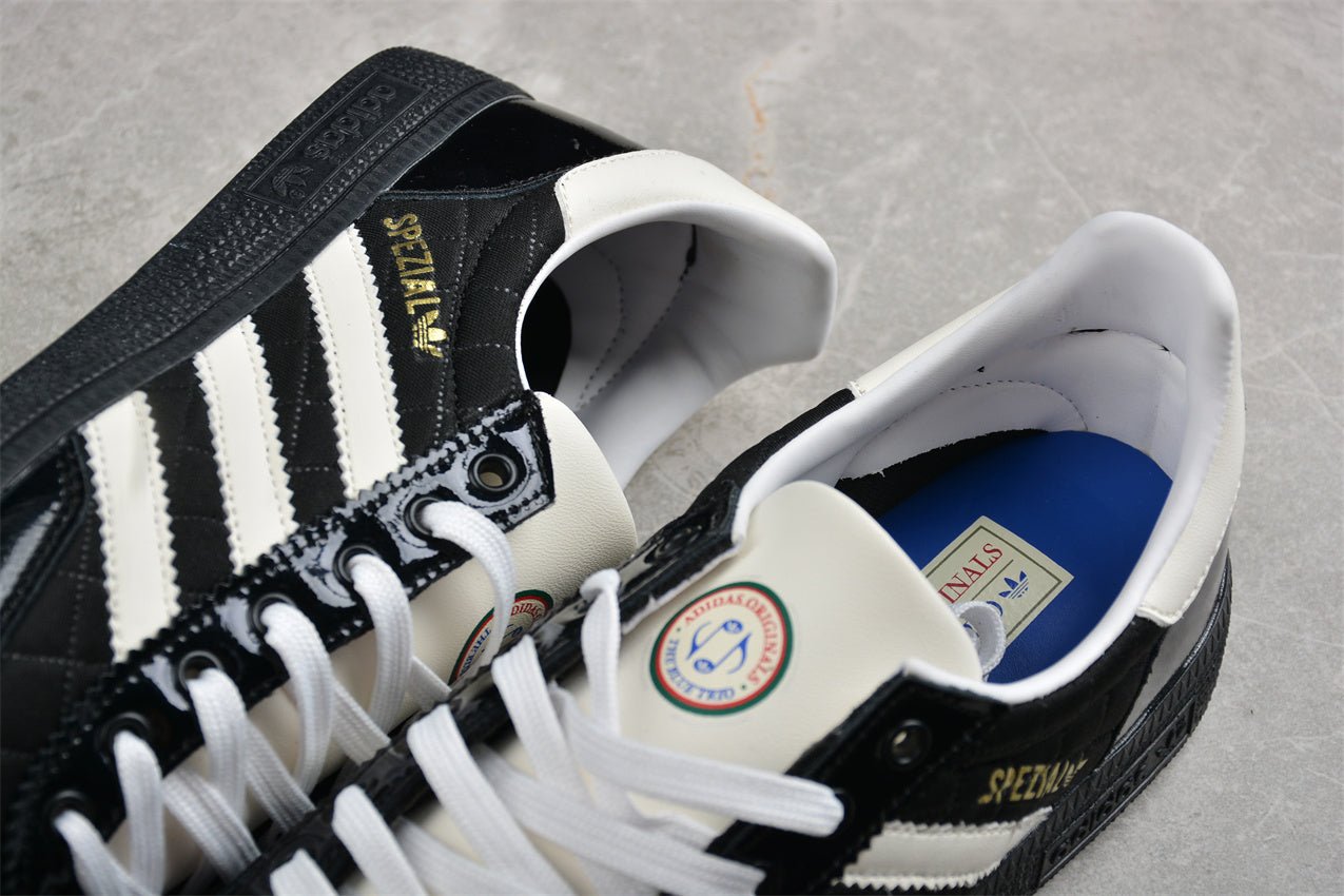 Fabrika Supply Handball Spezial Patent Black / White | zapatillas Fabrika Supply