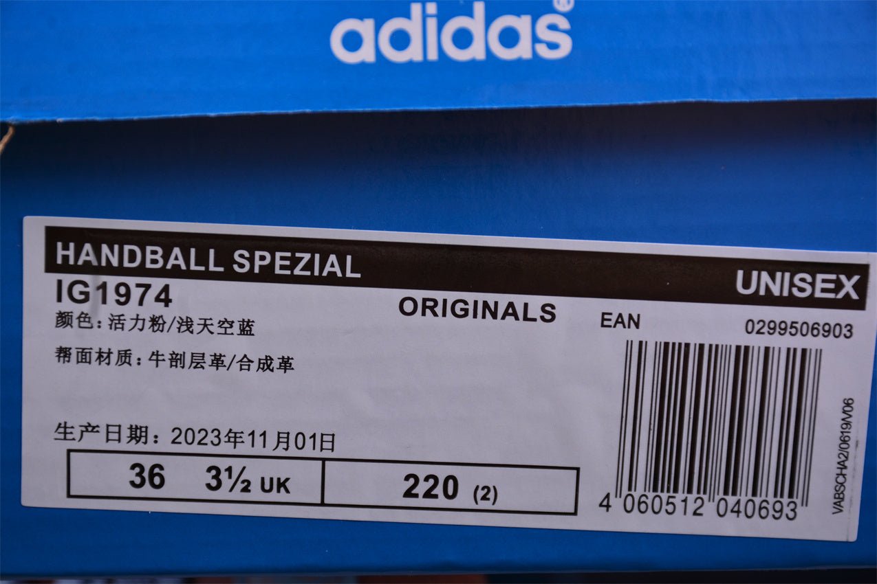 Fabrika Supply Handball Spezial Pink / Sky Blue | zapatillas Fabrika Supply
