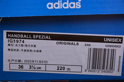 Fabrika Supply Handball Spezial Pink / Sky Blue | zapatillas Fabrika Supply
