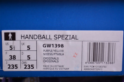 Fabrika Supply Handball Spezial Purple / Yellow | zapatillas Fabrika Supply