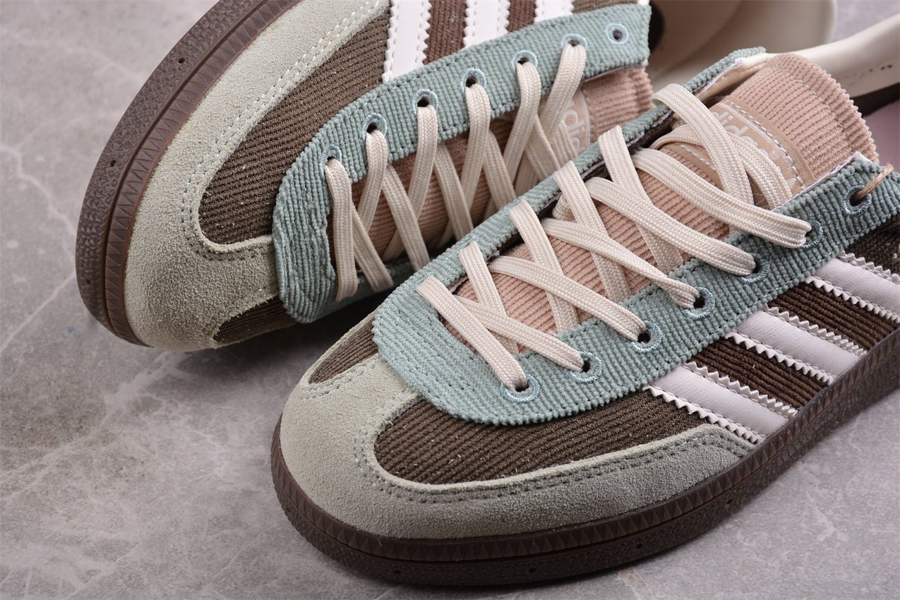Fabrika Supply Handball Spezial Sage Green / Brown / White / Corduroy | zapatillas Fabrika Supply