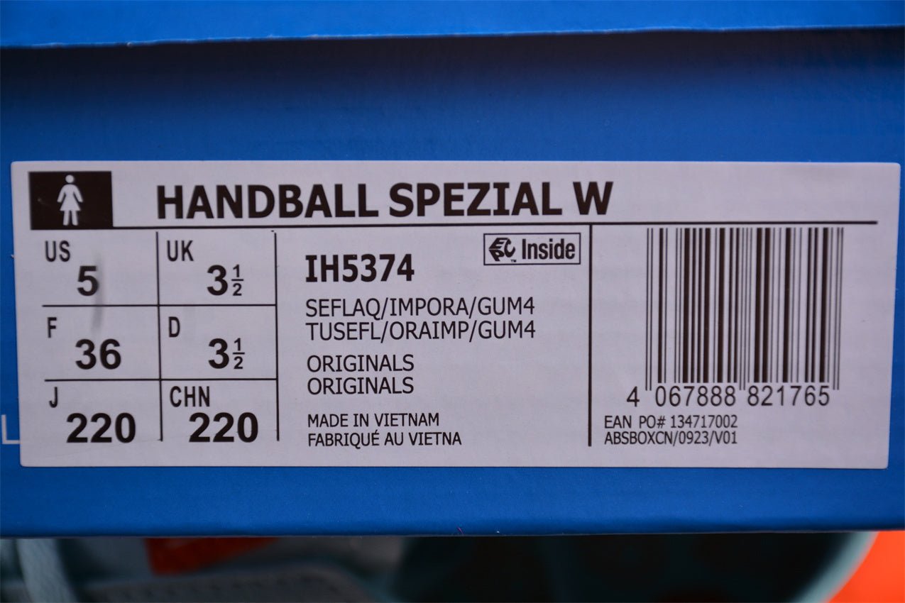 Fabrika Supply Handball Spezial Sky Blue / Orange | zapatillas Fabrika Supply