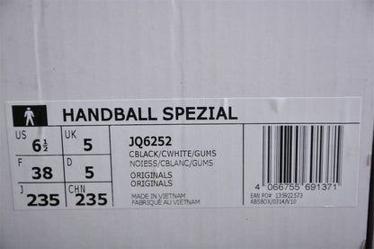 Fabrika Supply INVINCIBLE x Handball Spezial Black / White | zapatillas Fabrika Supply