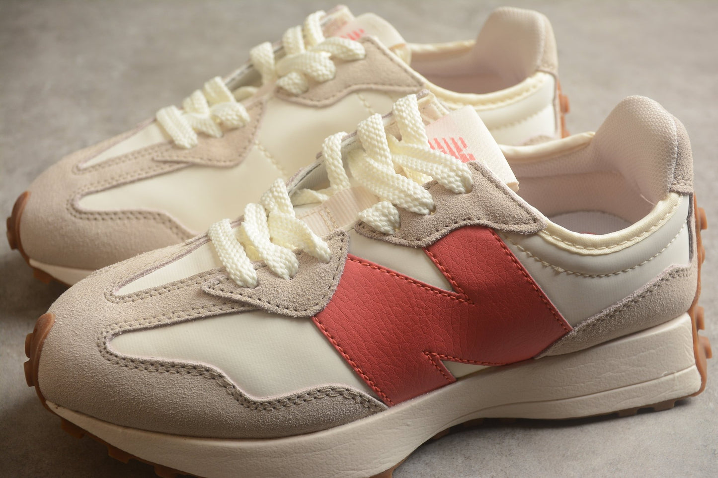 Essenza Rosa NB 327 Beige / Coral Red | zapatillas Essenza Rosa