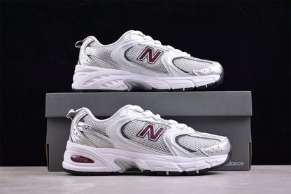 Essenza Rosa NB 530 Silver / Burgundy | zapatillas Essenza Rosa
