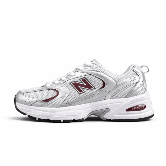Essenza Rosa NB 530 Silver / Burgundy | zapatillas Essenza Rosa