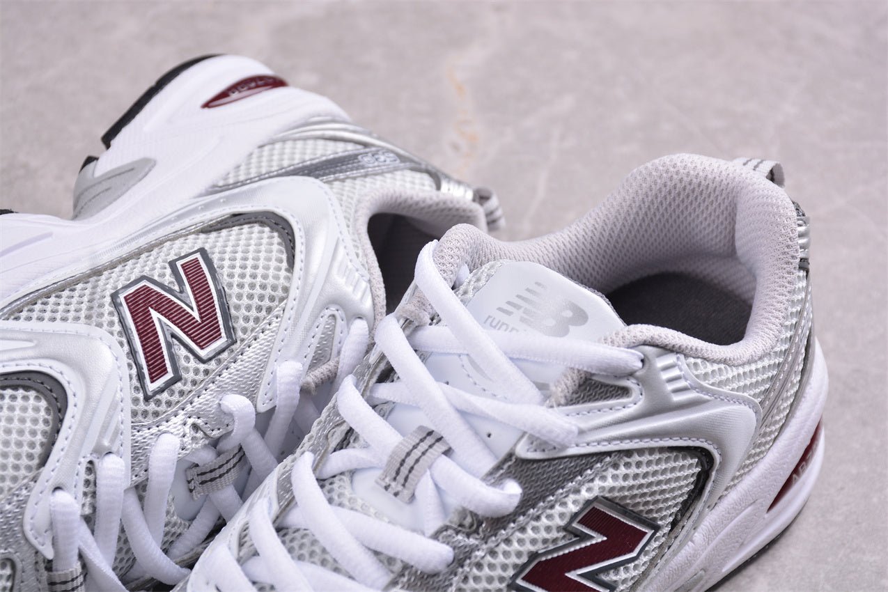 Essenza Rosa NB 530 Silver / Burgundy | zapatillas Essenza Rosa