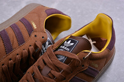 Fabrika Supply Samba OG Brown / Purple | zapatillas Fabrika Supply