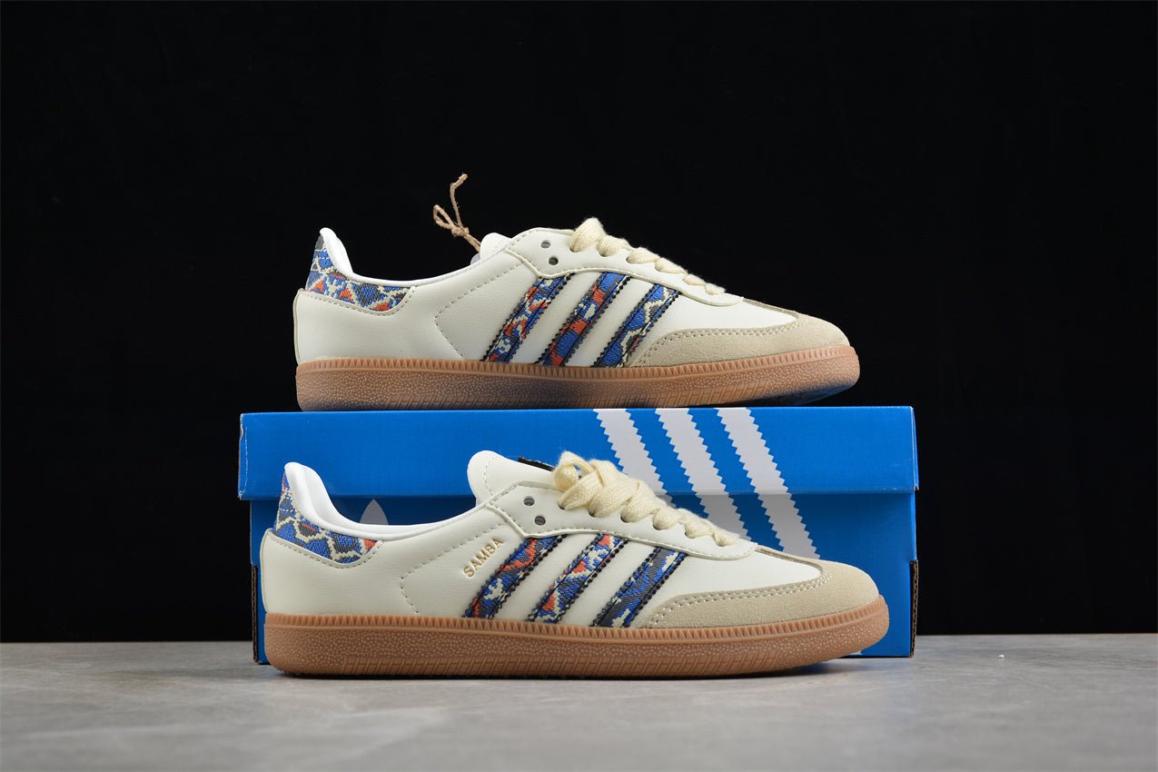 Fabrika Supply Samba OG Light Beige / Collegiate Navy | zapatillas Fabrika Supply