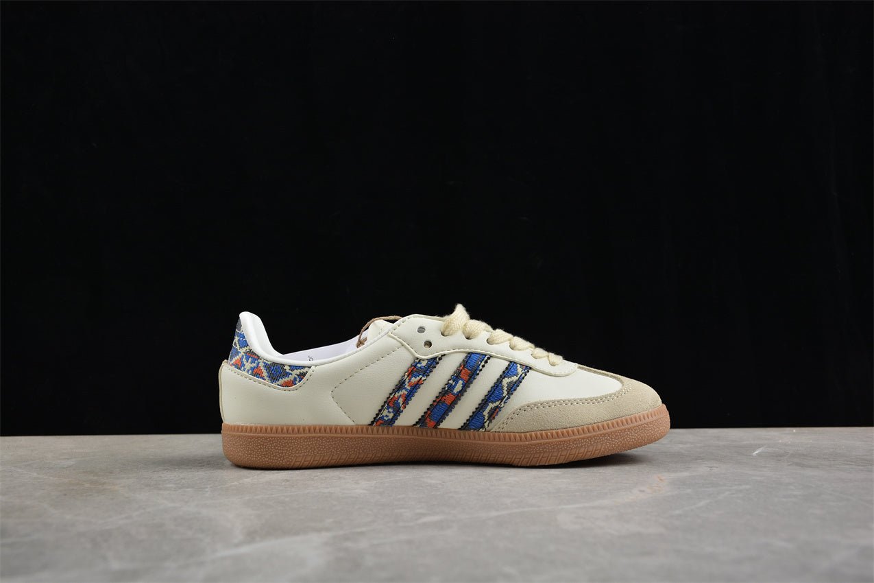 Fabrika Supply Samba OG Light Beige / Collegiate Navy | zapatillas Fabrika Supply