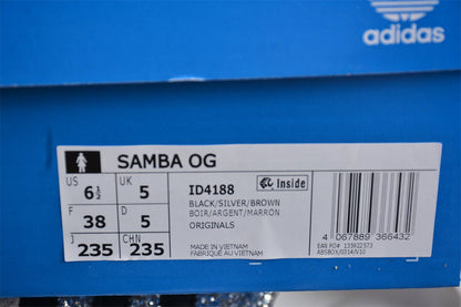 Fabrika Supply Samba OG Silver / Black | zapatillas Fabrika Supply