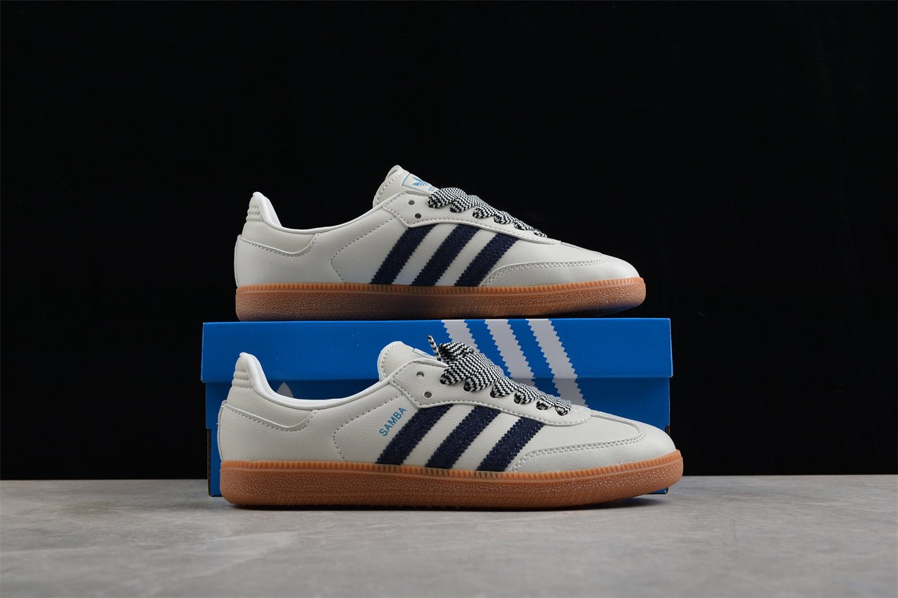Urban Sport Zone Samba OG White / Blue / Brown | zapatillas Urban Sport Zone