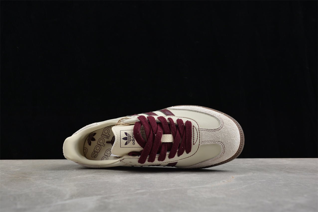 Fabrika Supply Samba OG Wonder White / Maroon | zapatillas Fabrika Supply