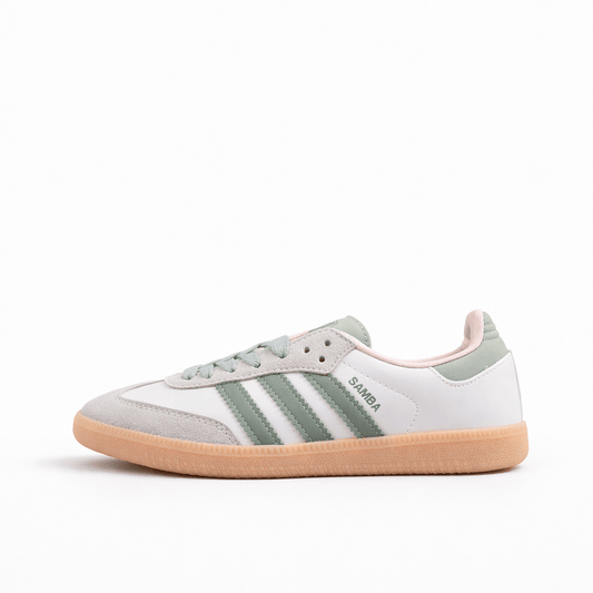 Fabrika Supply Samba Vegan White / Green | zapatillas Fabrika Supply