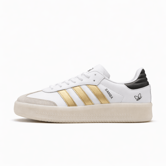 Fabrika Supply Samba XLG Platform White / Black / Gold | zapatillas Fabrika Supply