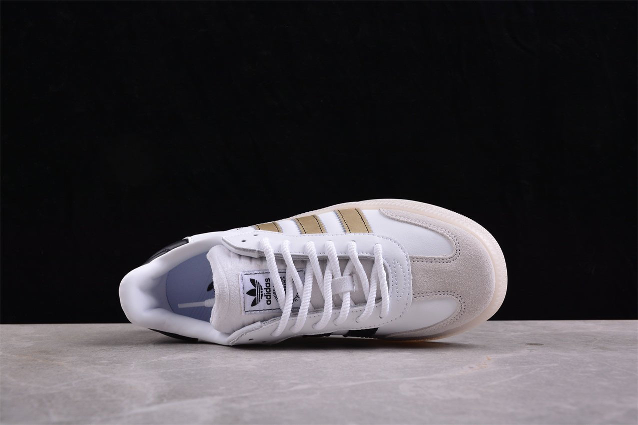 Fabrika Supply Samba XLG Platform White / Black / Gold | zapatillas Fabrika Supply