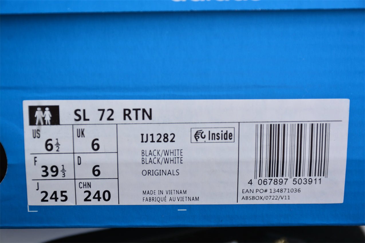 Fabrika Supply SL 72 RTN Black / White | zapatillas Fabrika Supply